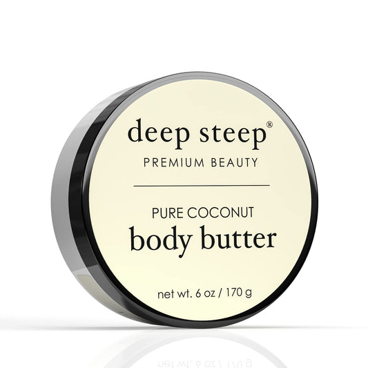 Deep Steep Body Butter, 6oz (Pure Coconut)