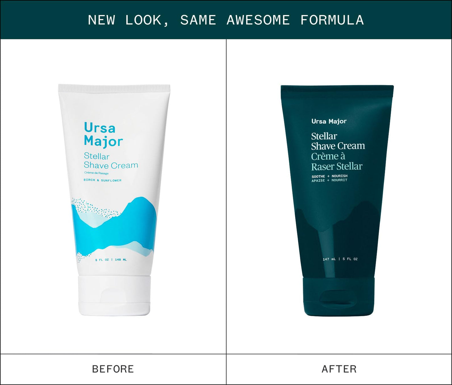 Ursa Major Natural Shave Cream | Non-irritating, Vegan and Cruelty-Free | Formulated for Men and Women | 5.3 ounces