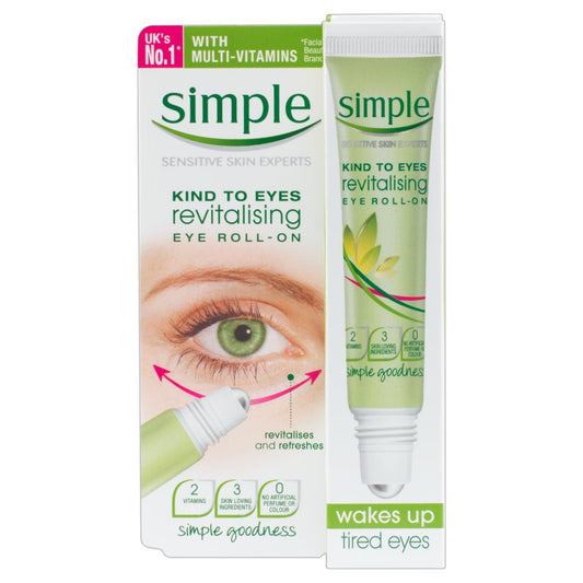 Simple Kind To Eyes Revitalising Eye Roll On 15 ml