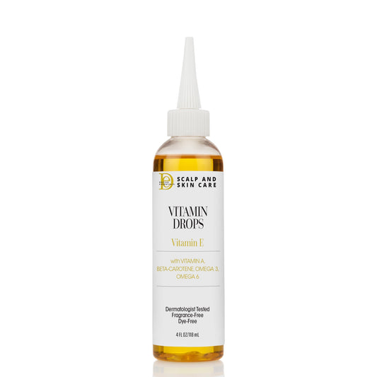 Design Essentials Scalp and Skin Vitamin Drops, Unscented, 4 Ounces