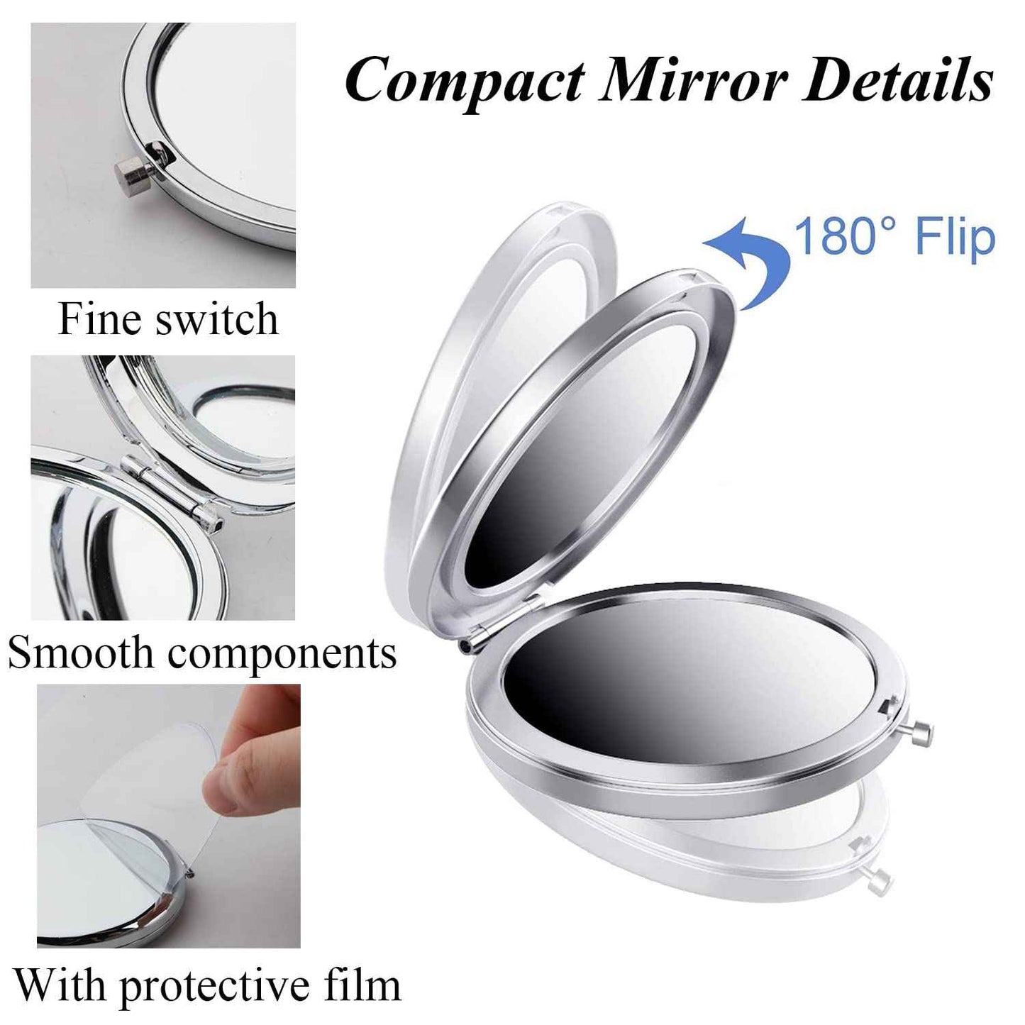 PLITI Daughter in Law Compact Mirror from Mother in Law Father in Law to My Daughter in Law Wedding Pocket Mirror (Daughter in Law CM)