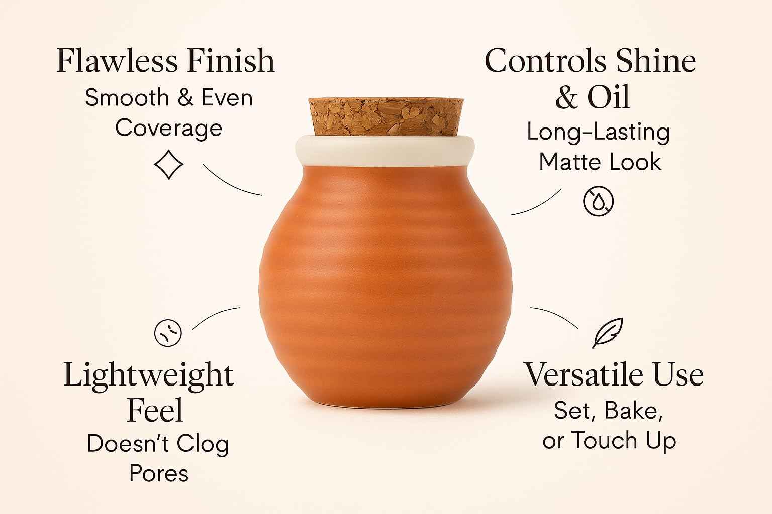 Indian Earth – Original Makeup Powder – 5 g Jar