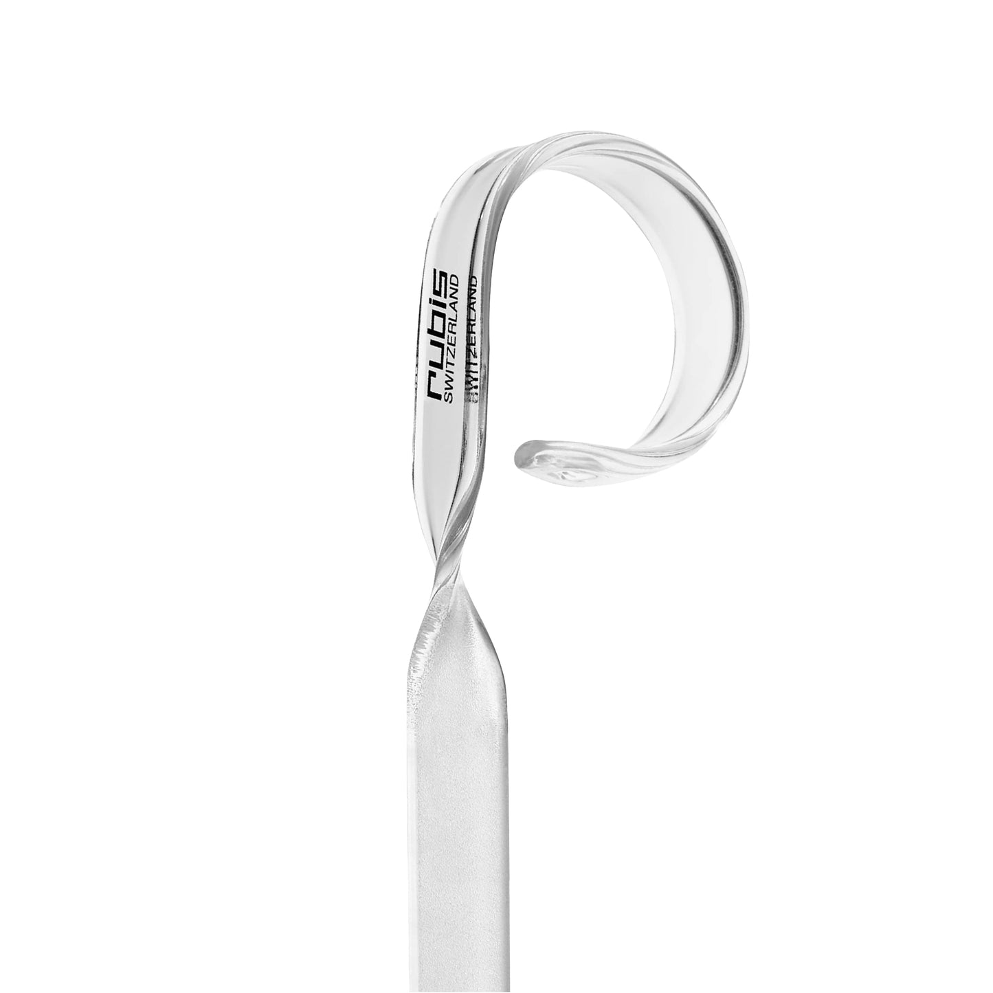 Rubis Twisted Glass Nail File for Shaping and Smoothing Finger and Toenails, 1K700GT, Made in Switzerland