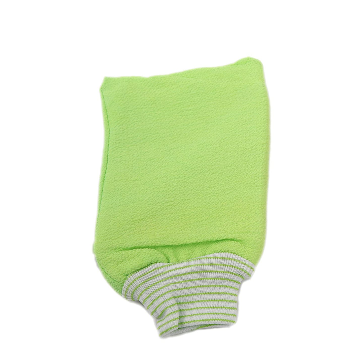 LissomPlume Rubbing Glove Body Scrub Shower Towel Exfoliating Scrub Bath Mitt Spa Green