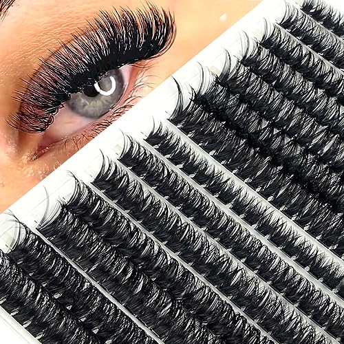 60D 80D Mink Eyelash Clusters - Natural 3D Volume Lashes