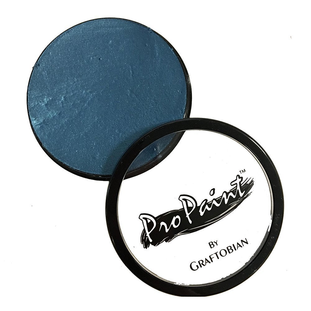 Graftobian Makeup ProPaint Face & Body Paint - Mermaid Blue 30ml - Halloween Makeup - Costume Makeup for Adults - Body Paints for Adults - Face Paint Makeup - Skin Paint - Makeup Paint