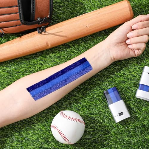 Maxcheck Eye Black Face Paint Sticks - 3 Pack Sports Makeup