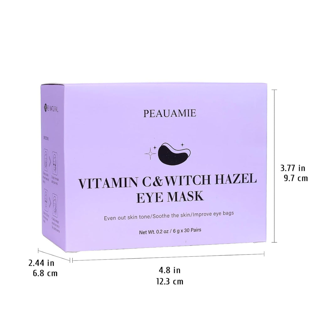 Under Eye Patches Gold and Hyaluronic Acid for puffy eyes,Rose Eye Masks for Dark Circles and Puffiness skin care Smooth Wrinkles products 30 Pairs