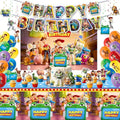 Toy Theme Birthday Party Supplies Set – Banner, Balloons & Decorations