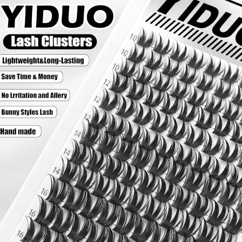 Bunny Manga Lash Clusters Kit - 120 Pcs with Bond & Remover