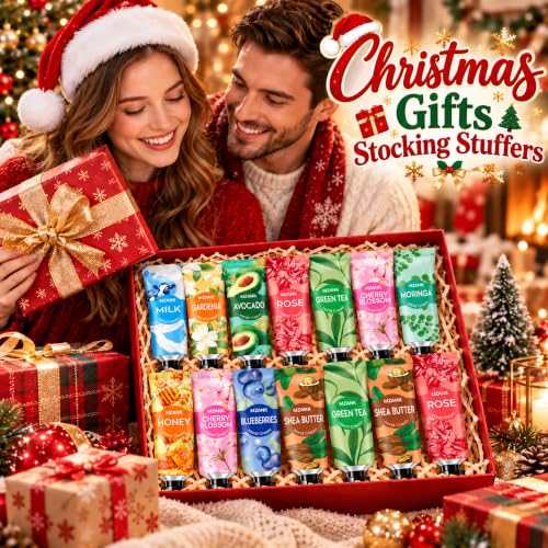 MZANK 14-Pack Travel Hand Cream Set – Fragrance Variety, Non-Greasy Moisturizing Lotions