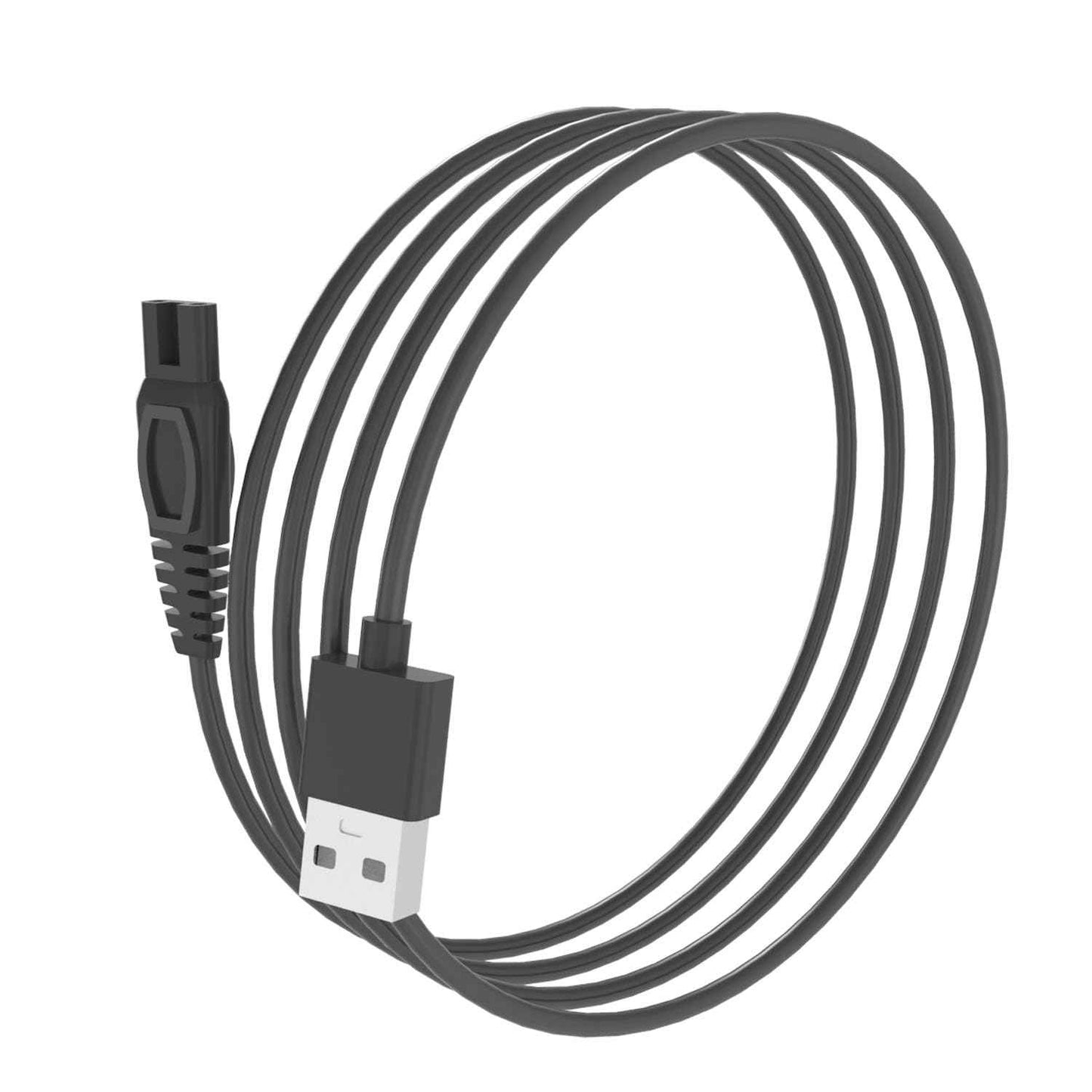 OGMWIN Replacement Power Cord for Brightup,Ufree Beard Trimmer Hair Clippers FK-8688T Electric Shaver Charger Charging Cable