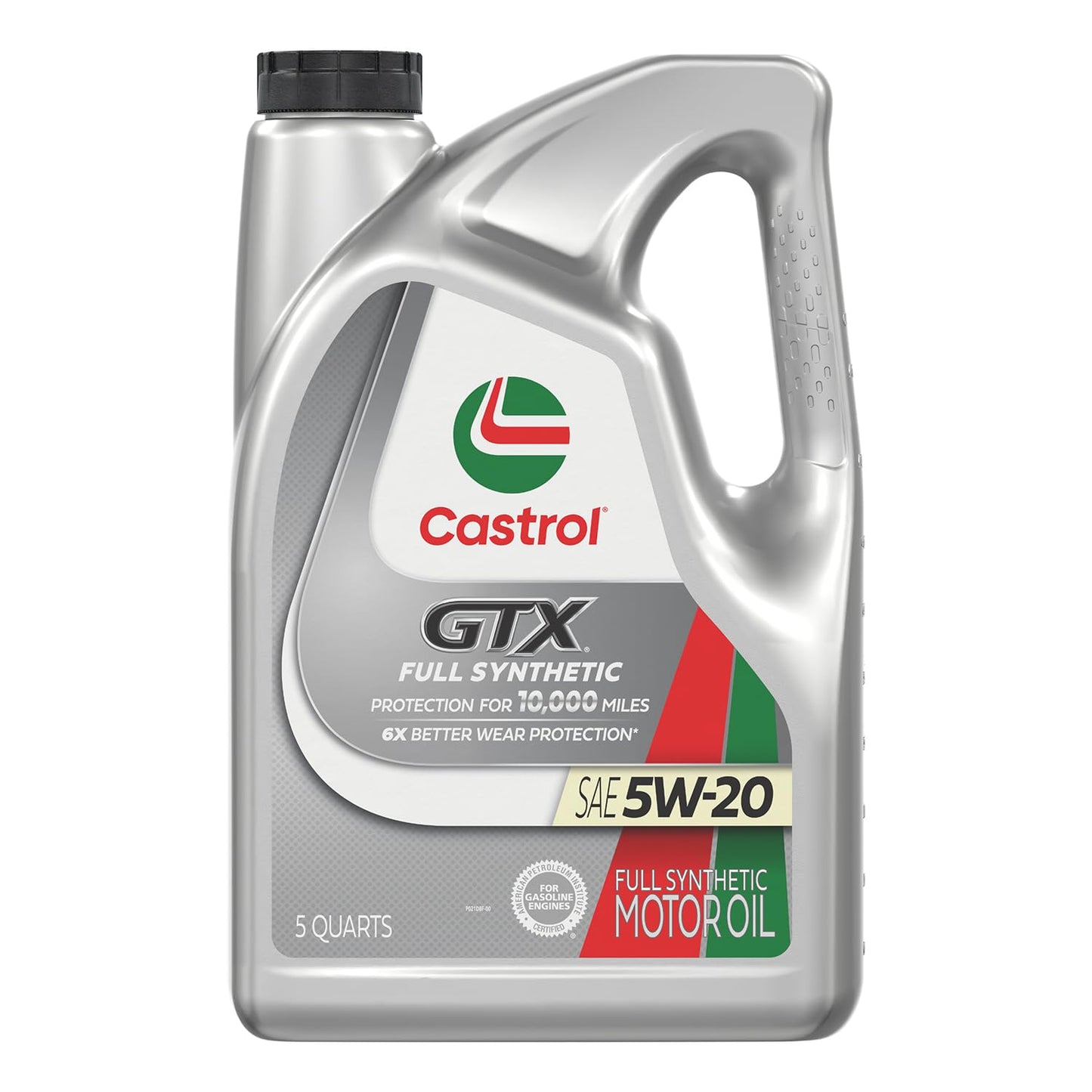 Castrol GTX Full Synthetic 5W-20 Motor Oil, 5 Quarts