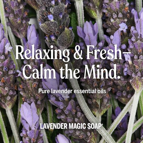 Dr. Bronner's Pure-Castile Magic Soap Liquid (Lavender, 1 Gallon) ? Made with Regenerative Organic Certified Oils- For Face, Hair, Laundry, Dishes- Hand Soaps & Body Wash ? Concentrated, Vegan
