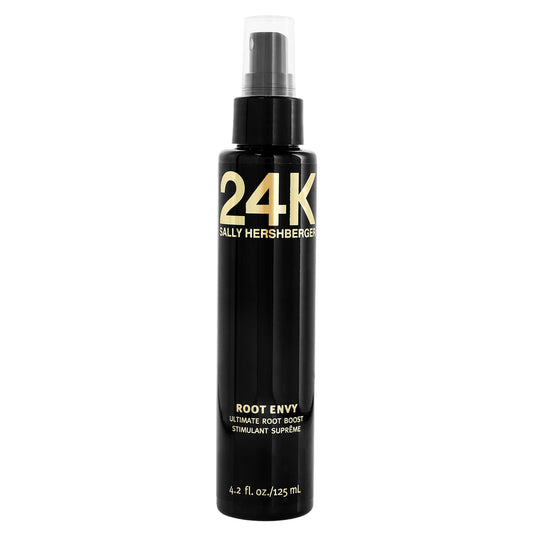 Sally Hershberger 24K Root Envy Ultimate Root Boost - Volumizing, Heat-Protecting Root Spray for Medium to Fine Hair - With Co-Polymers for Flexible Lift - Nourishing 24K Gold Elixir Formula - 125 ml