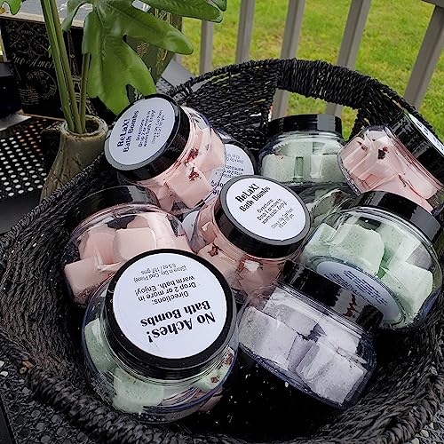 Yarlung 8oz Clear Plastic Jars with Lids (16-Pack)