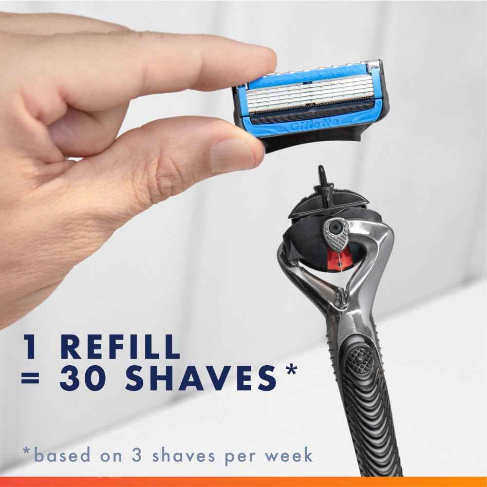 Gillette ProGlide Chill Razor Refills for Men, 8 Blade Refills