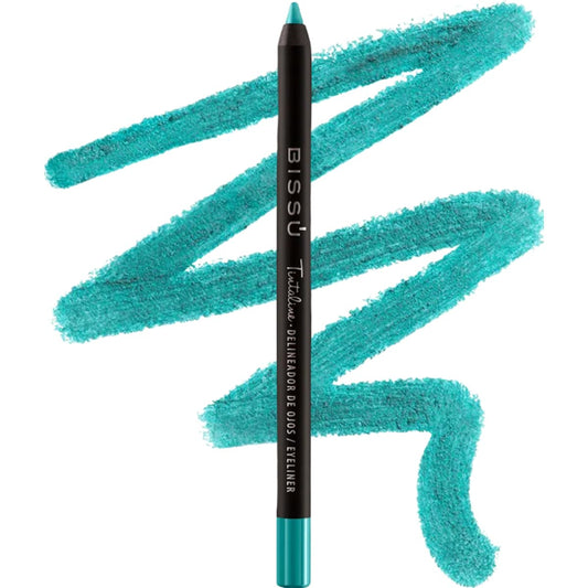 Bissú Tintaline Eyeliner - 25 Vivid Colors, High-Coverage, Long-Lasting & Smudge-Proof (Jade)