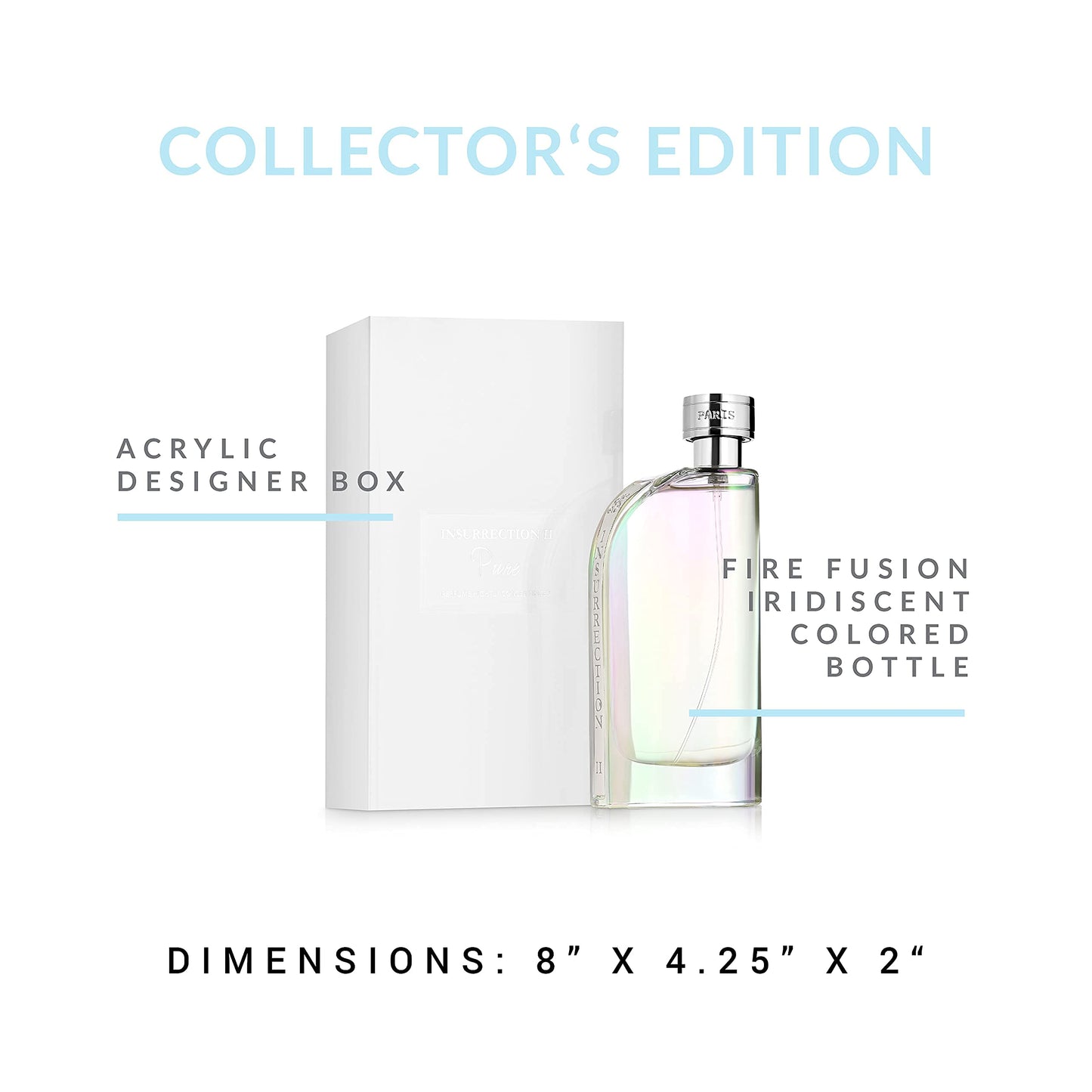 Reyane Tradition Insurrection Pure PARFUM Highly Concentrated and Long Lasting Parfum For Men - LIMITED EDITION FRAGRANCE