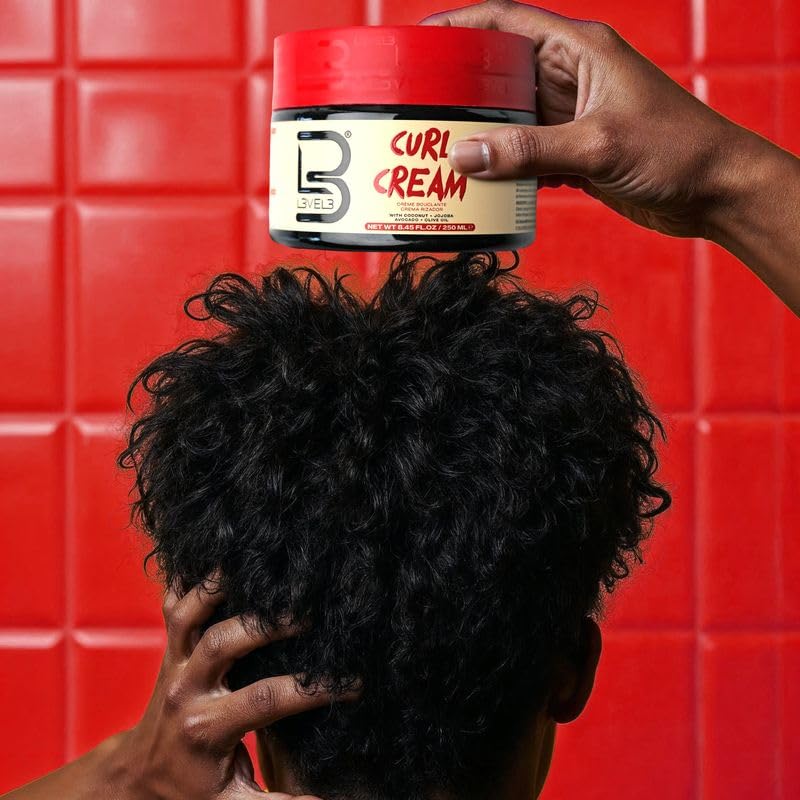 L3 Hydrating Curl Cream - Coconut & Jojoba Oil, 8.45 fl oz