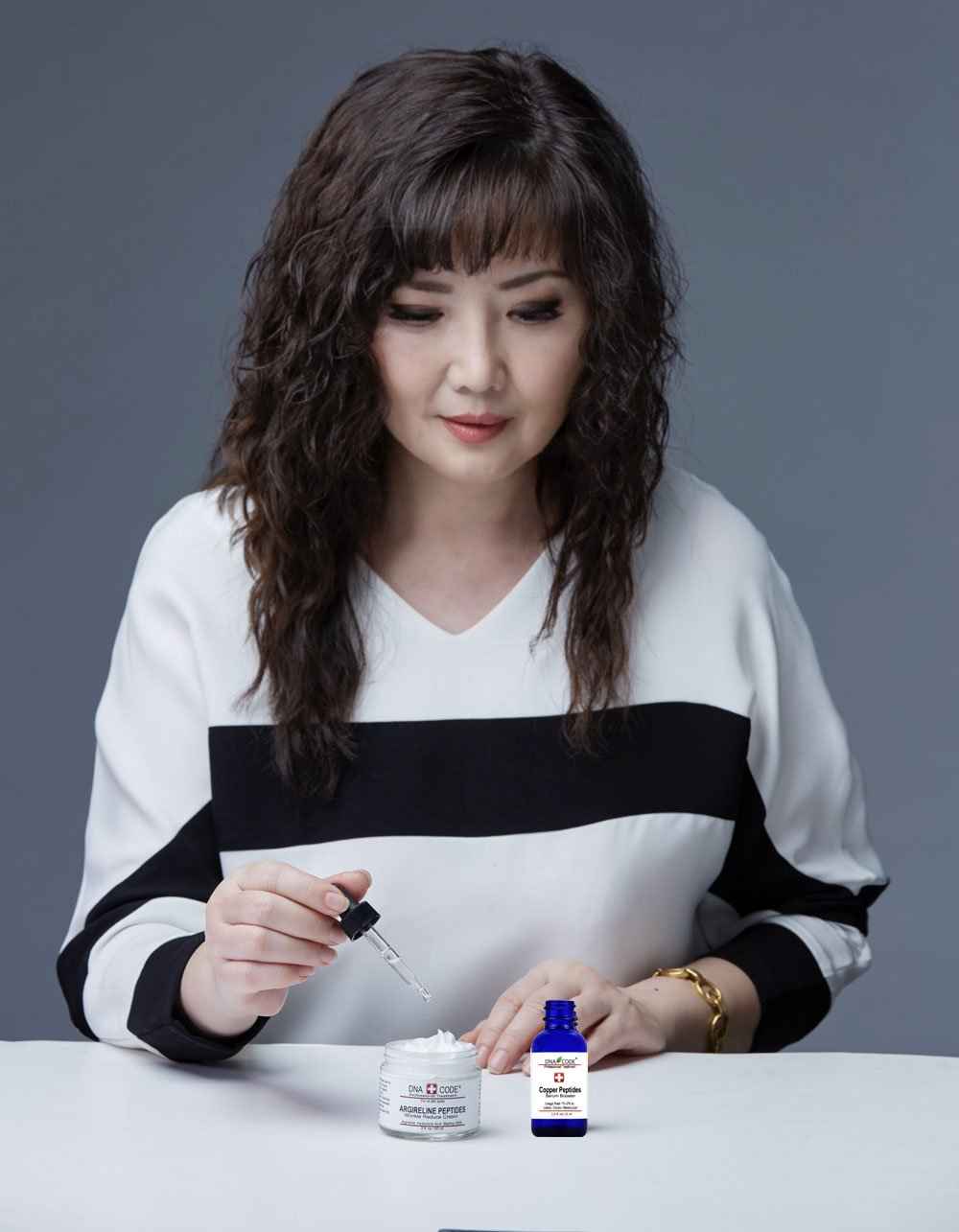 DNA Code®-No Needle Alternative-Argireline Copper Peptide Wrinkle Reduce Serum Booster w/Snap-8, Matrixyl 3000