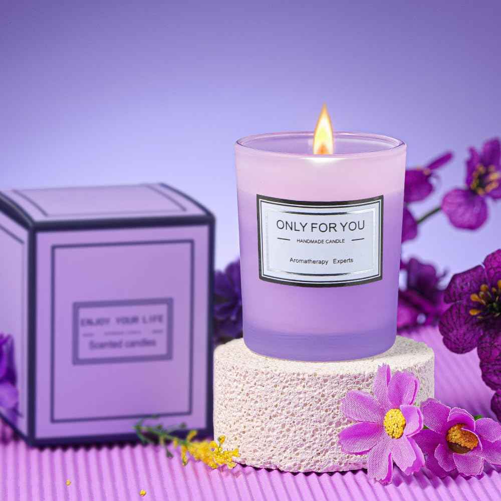 Birthday Gifts for Women - Christmas,Valentines Day,Birthday,Thanksgiving Day,Mothers Day Gifts - Unique Lavender Spa Basket Set Gift for Mom,Wife,Aunt,Daughter,Sister,Girlfriend,Her