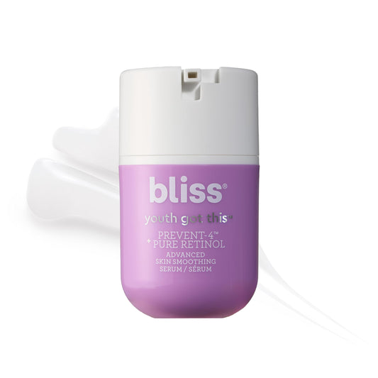 Bliss Youth Got This Retinol Serum | Advanced Anti-Aging Formula | Reduces Fine Lines & Wrinkles | Dermatologist-Tested | Clinically Proven Results | Fragrance-Free & Vegan | 0.67 Fl Oz |