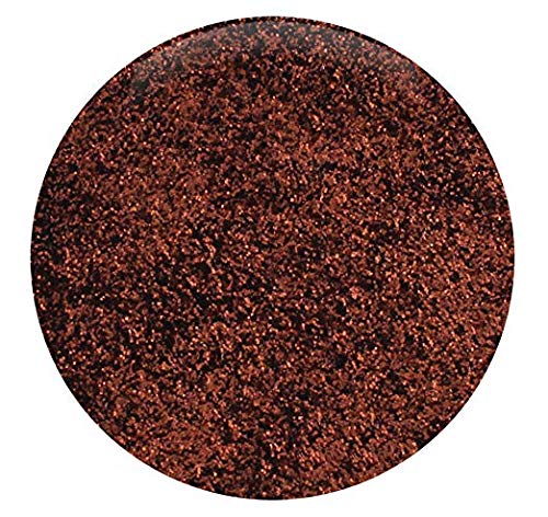 GLITTIES - Chocolate - Brown Loose Fine Glitter Powder (.008") - Great for Nail Art, Nail Polish, Gel, Gel Polish or Acrylic Nail Powder - Solvent Resistant - (30 Gram Jar)