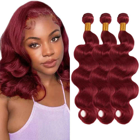 Burgundy Human Hair Bundles 99j Bundle Burgundy Bundle Human Hair 12 14 16 inch 99j Body Wave 3 Bundles Wine Red Weave 150g