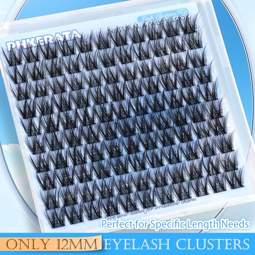 12mm Wispy Lash Clusters - Natural Eyelash Extensions for Daily Wear
