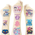 40 Sheet Cartoon Temporary Tattoos - Kids Party Favors