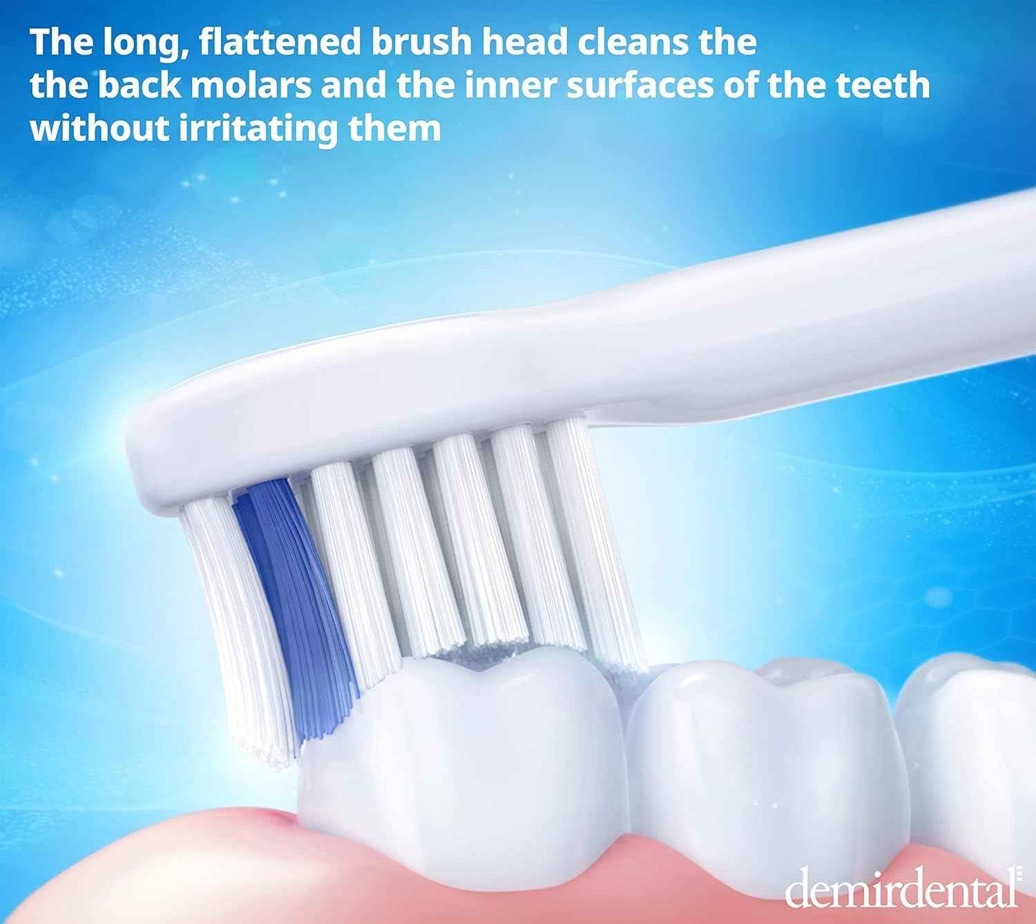 Toothbrush Heads Mini Extra Soft Compatible with Philips Sonicare Toothbrush Heads - Soft & Small Replacement Heads for Sensitive Teeth - Gentle Brush Heads - White - Replaces HX6088e-8 Pack