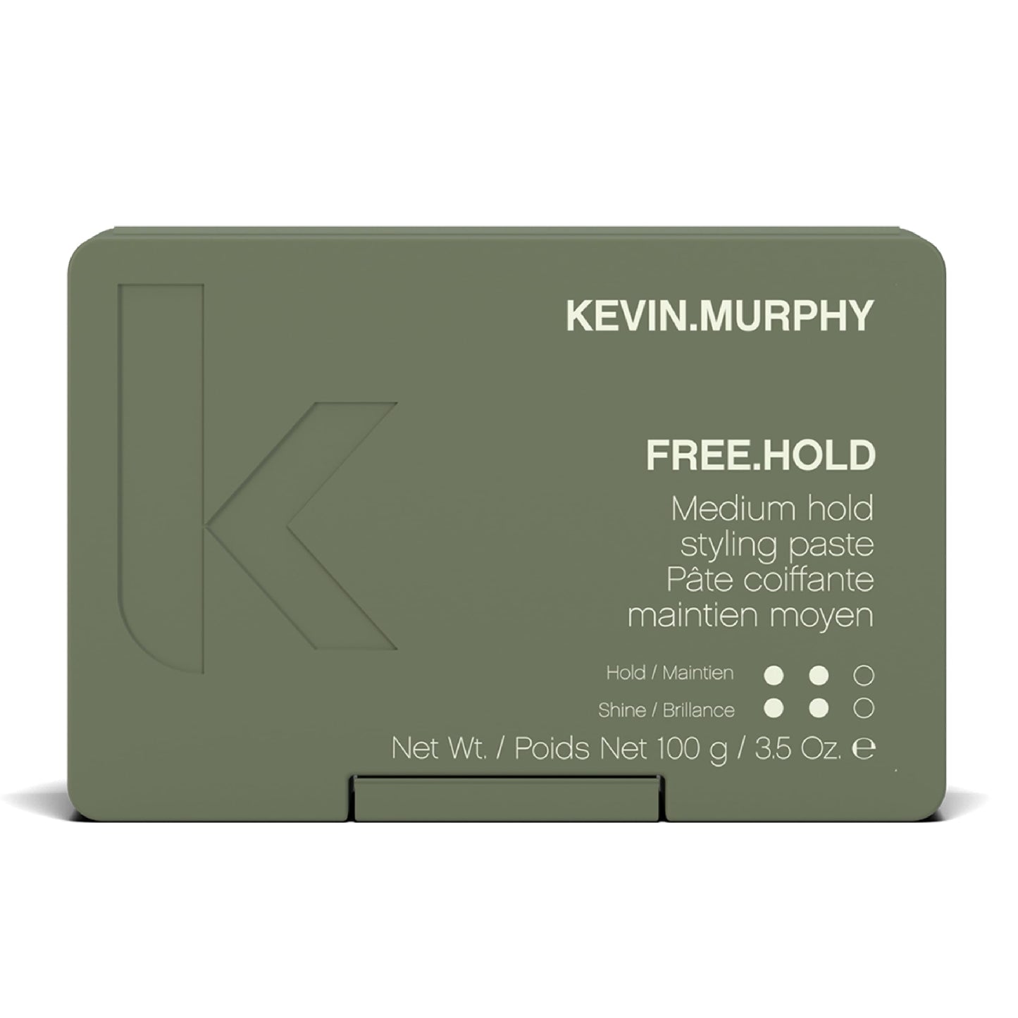 KEVIN.MURPHY Free.Hold - Hair Styling Paste - for All Hair Types - Medium Hold - Hair Breakage Prevention - Hair Styling Product - Paraben Free Hair Care - 100 g / 3.5 oz