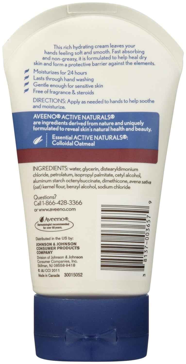 Aveeno Skin Relief Intense Moisture Hand Cream - 3.5 Oz (Pack of 2)