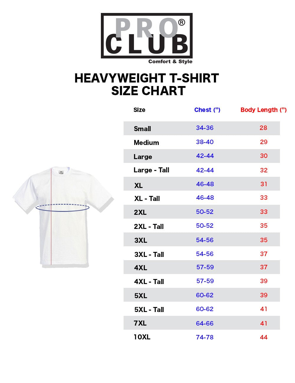 Pro Club Men's Heavyweight Cotton Short Sleeve Crew Neck T-ShirtWhite, Small