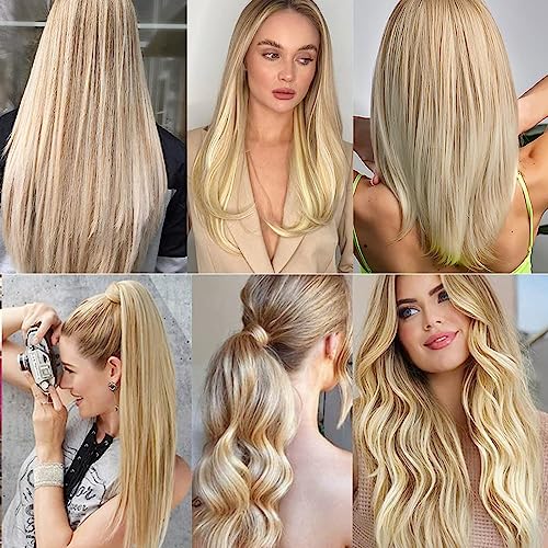 P27/613 Blonde Highlight Human Hair Bundles 20 22 24 Inch