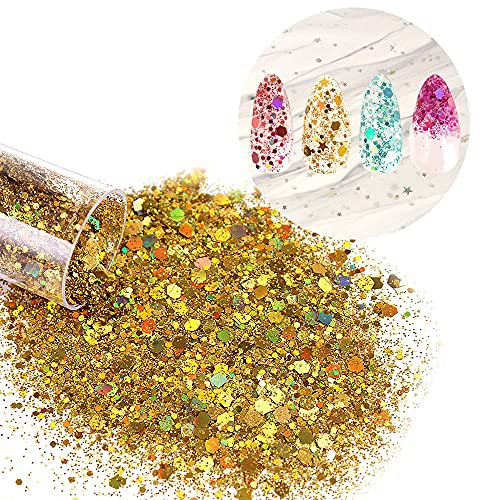 Estanoite 36 Colors Chunky Glitter Mix – Face, Nail & Body