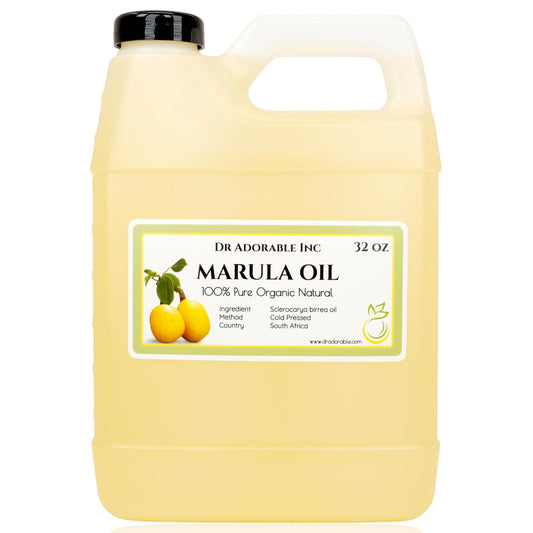 Dr Adorable - 32 oz - Marula Oil - 100% Pure Natural Organic Cold Pressed
