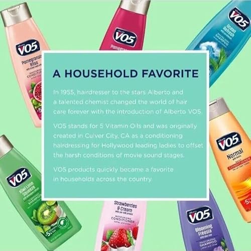 Alberto VO5 Daily Revitalizing Shampoo 15 oz (Pack of 6)