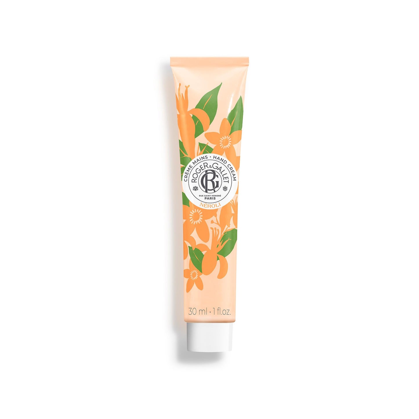 ROGER & GALLET | Hand and Nail Cream | Nourishing Hand Cream & Hand Moisturizer | Hand Lotion Hand Care | (NÉROLI | 1 oz)