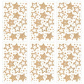 Totelux 6 Sheets Star Face Gems Gold Star Rhinestones Face Jewels Stickers Crystal Body Eye Temporary Tattoo for Women Makeup Eid Mubarak New Year Birthday Party Costume Cosplay Accessories