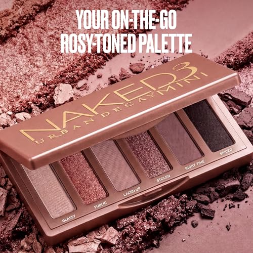 Urban Decay Naked3 Mini Eyeshadow Palette - 6 Rosy Neutrals
