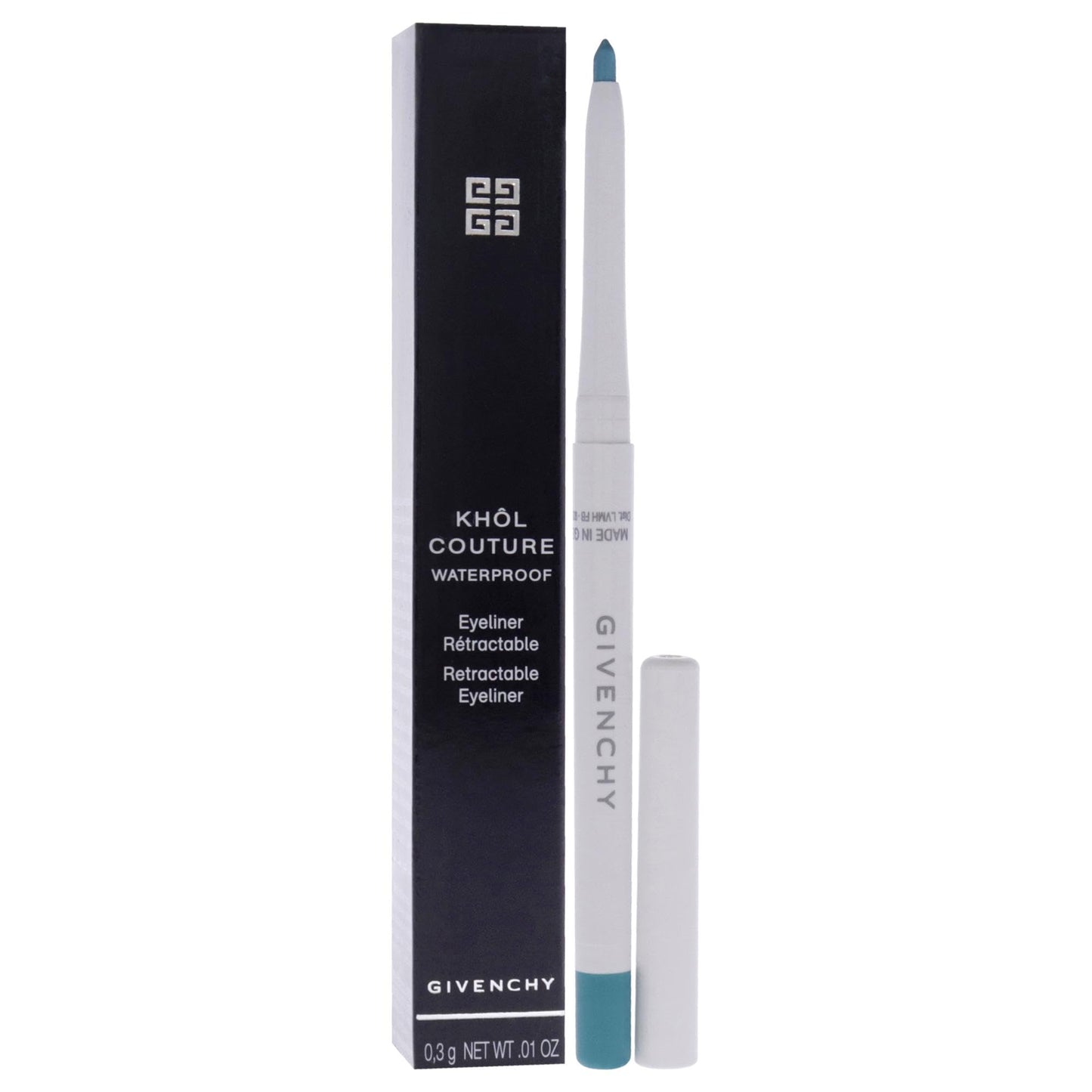 Givenchy Khol Couture Waterproof Eye Pencil - N03 Turquoise for Women - 0.01 oz Eye Pencil