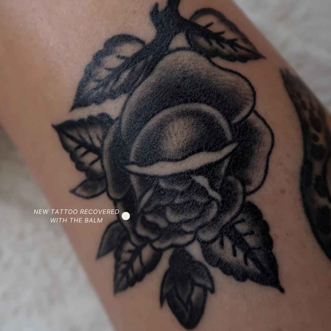 REBEL JUNE The Balm Tattoo Aftercare All Natural & Vegan Tattoo Ointment For New & Old Tattoos.