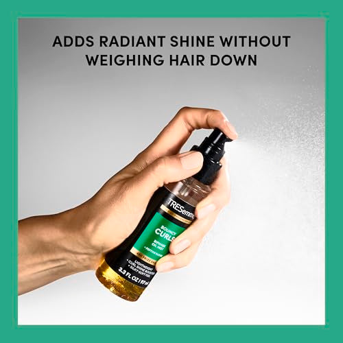 TRESemmé Bouncy Curls Biphase Hair Oil Mist with Peptide Blend, 3.3 oz