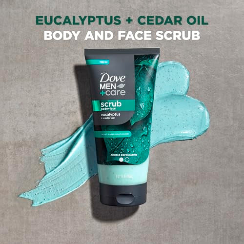 Dove Men+Care Body & Face Scrub Eucalyptus 9 oz