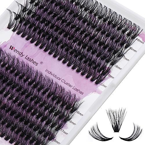 40D+3D Lash Clusters 16-20mm Mixed Curl DIY Eyelash Extensions