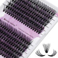 40D+3D Lash Clusters 16-20mm Mixed Curl DIY Eyelash Extensions