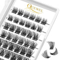 QUEWEL Lash Clusters 72Pc Mixed 8-16mm DIY Eyelash Extensions