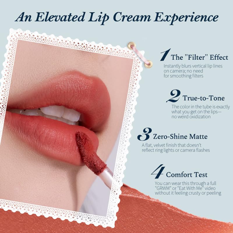 Flower Knows Cloud Lip Cream - Soft Pink Velvet Matte